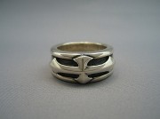 ビルウォールレザー　Bill Wall Leather　Single Cross Ring　シングルクロスリング　R333