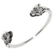 クレイジーピッグ　CRAZY PIG DESIGNS　タイガーヘッドバングル(ブレスレット)　Tiger Head Bangle #498