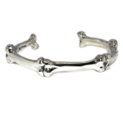 ra-2200) CRAZY PIG BONES Bangle シルバー ra-2200) CRAZY PIG BONES Bangle シルバー快適