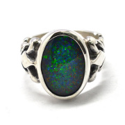 クレイジーピッグ　CRAZY PIG DESIGNS　TUDOR STONE RING - MEDIUM OPAL チューダーストーンリングミディアム オパール #516