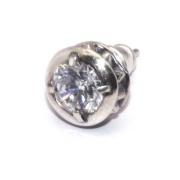 ディールデザイン　DEAL DESIGN　クラウンピアス Clear 390351