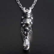 EVANGELION（エヴァンゲリオン）　２号機ミニペンダント【チェーン付】　ネックレス