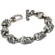 Gaboratory（ガボラトリー）All Skull Link Bracelet スカルリンクブレスレット　sbr001