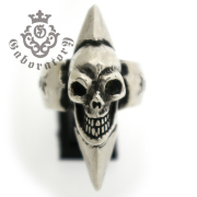 ガボラトリー　Gaboratory　Skull with spike ring　スカルw/スパイクリング　152-A