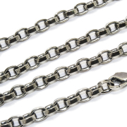 シルバー925ネックレス　2200-8Aチェーン　　【約4.5mm】　40cm・45cm・50cm