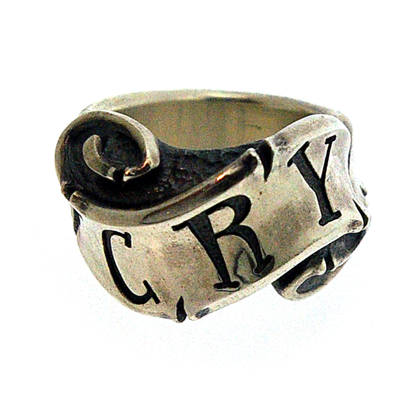 ラットレース　RAT RACE　メッセージオンリボンリング/CRY　RMR-3C