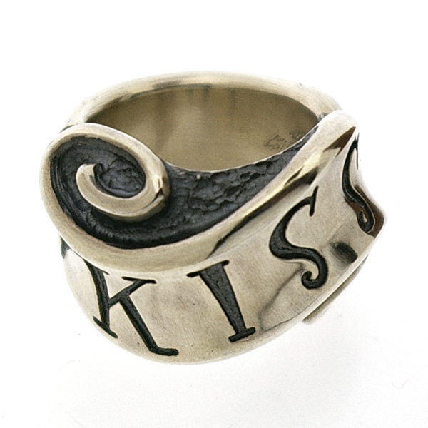 ラットレース　RAT RACE　メッセージオンリボンリング/KISS　RMR-3K