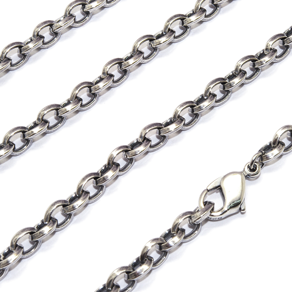 シルバー925ネックレス　215-3Sチェーン　　【約4.5mm】　55cm・60cm