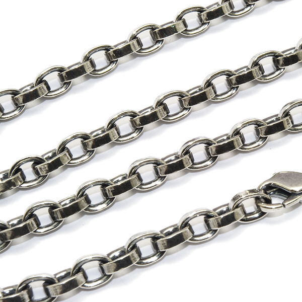 シルバー925ネックレス　2200-8Aチェーン　　【約4.5mm】　55cm・60cm