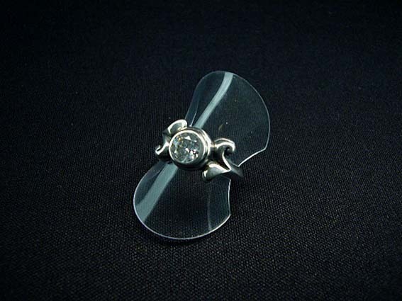 トラヴィスワーカー　TRAVIS WALKER　ファンシーリングw/CZ　RGS045-04