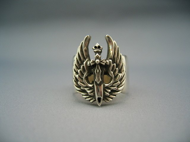 【ウルフマンBRS　リング】WOLFMAN B.R.S　セイクリッドエンジェルリング　WO-R-33