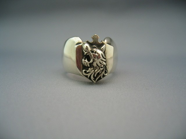 【ウルフマンBRS　リング】WOLFMAN B.R.S　ハーテッドウルフリング　WO-R-19