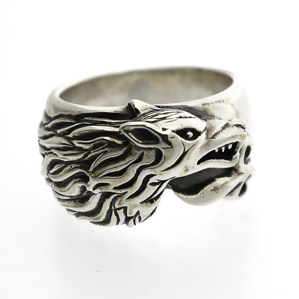 【ウルフマンBRS　リング】WOLFMAN B.R.S　アローンウルフリング　WO-R-20