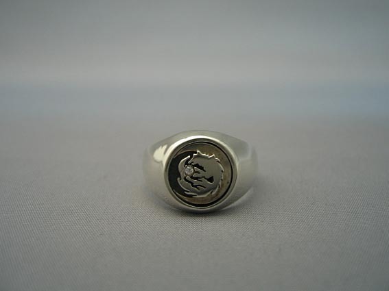 【ウルフマンBRS　リング】WOLFMAN B.R.S　ムーンウルフリング　WO-R-48