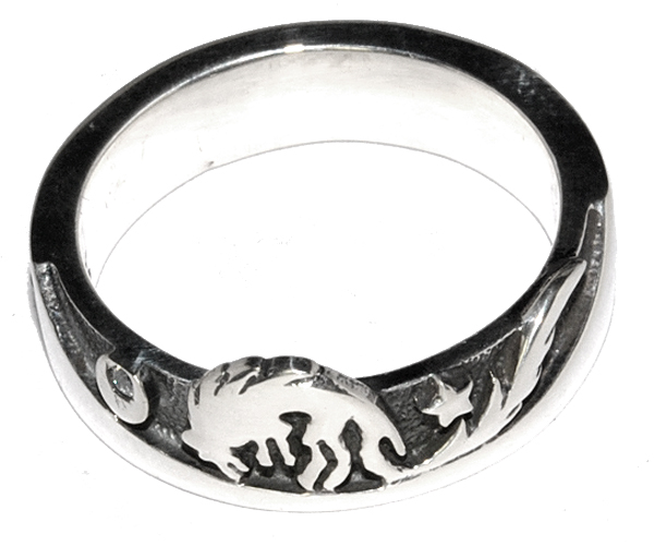 【ウルフマンBRS　リング】WOLFMAN B.R.S　30周年新作リング　　NW-R-9