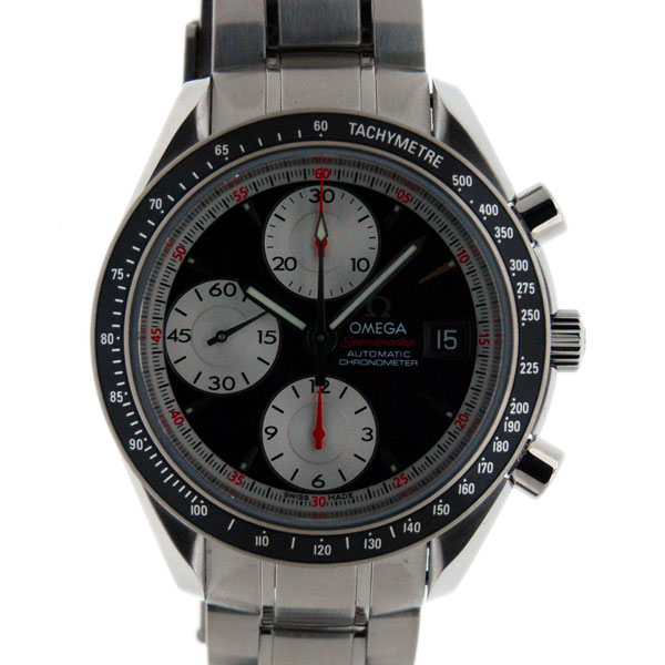 オメガ　OMEGA　スピードマスターデイト　3210.51　ブラック　自動巻　メンズ　新品