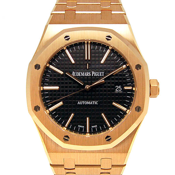 オーデマ・ピゲ　AUDEMARS PIGUET　ロイヤルオーク　15400OR.OO.1220OR.01　ピンクゴールド　ブラック　新品