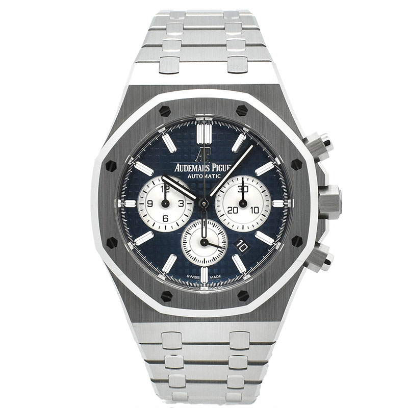 オーデマ・ピゲ　AUDEMARS PIGUET　ロイヤルオーク クロノグラフ　26331ST.OO.1220ST.01　SS　41mm　ブルー　新品