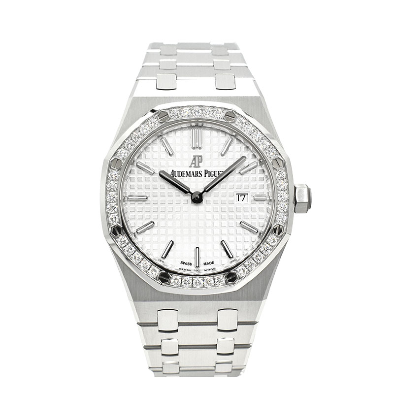 オーデマ・ピゲ　AUDEMARS PIGUET　ロイヤルオーク ベゼルダイヤ　67651ST.ZZ.1261ST.01　33mm　クォーツ　新品