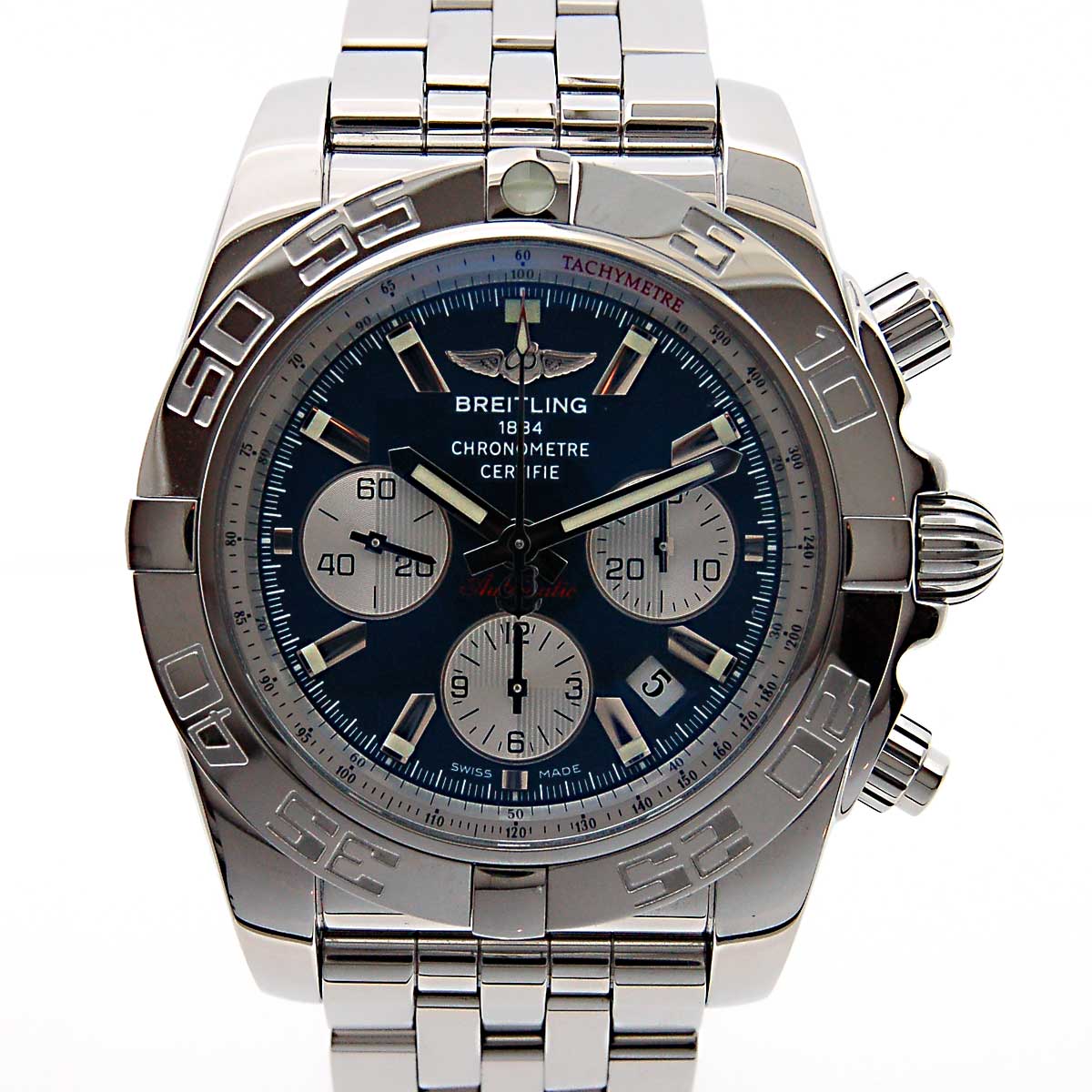 ブライトリング　BREITLING　クロノマットB01　A011C88PA　メタリカブルー　SS　43,5mm　新品