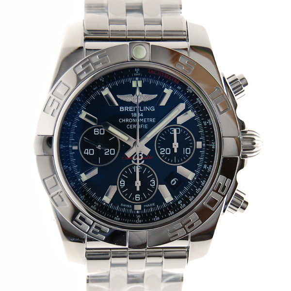 ブライトリング　BREITLING　クロノマットB01　A011C89PA　ブラックアイブルー　SS　43,5mm　新品