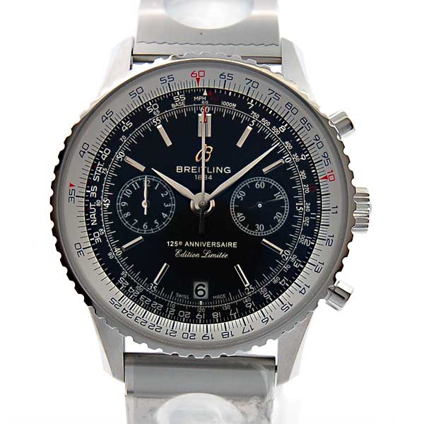 ブライトリング　BREITLING　ナビタイマー　125周年記念　A26322　ブラック　43mm　自動巻　世界2009本限定　新品
