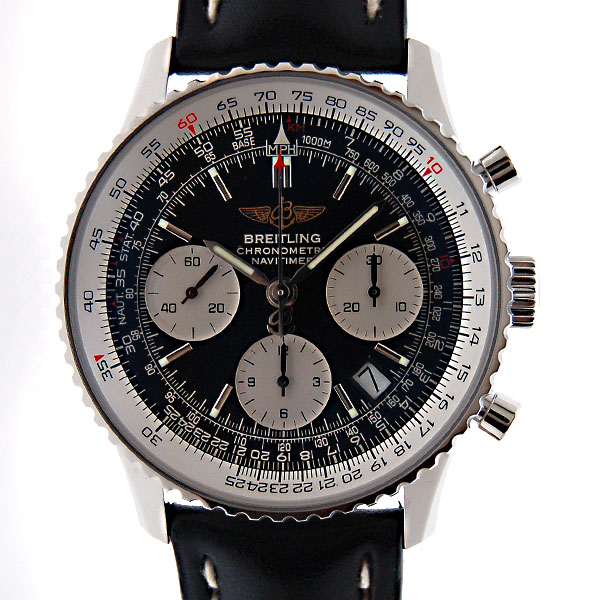 ブライトリング　BREITLING　ナビタイマー　A232B35KBA　SS　41mm　ブラック　革　新品