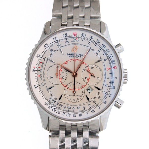 ブライトリング　BREITLING　モンブリラン　A417G34NP　38mm　【生産終了モデル】　自動巻き　シルバー　新品