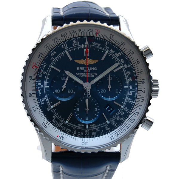 ブライトリング　BREITLING　ナビタイマー01　46mm　A017C89WBA　SS　ブルー　新品　訳有特価
