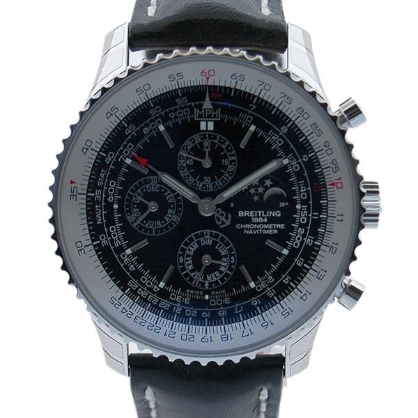 ブライトリング　BREITLING　ナビタイマー1461　48mm　A198 B20 KBA　SS　ブラック革　新品