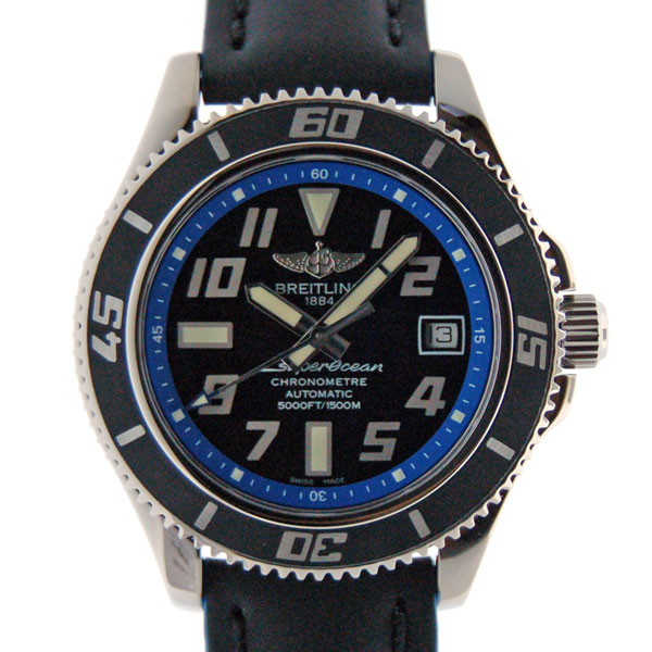 ブライトリング　BREITLING　スーパーオーシャン42　A187B30SBA　アビスブルー　42mm　ラバー　新品