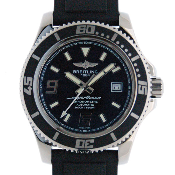 ブライトリング　BREITLING　スーパーオーシャン44　A17391　ブラック　SS　44mm　新品