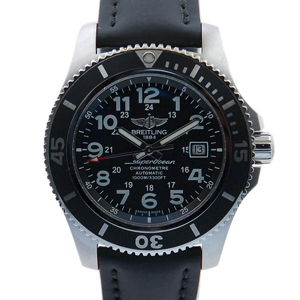 ブライトリング　BREITLING　スーパーオーシャン2 44　A192B68SBA　ボルケーノブラック　44m　ラバーベルト　新品