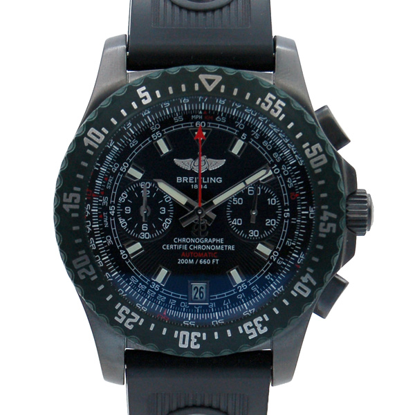 ブライトリング　BREITLING　スカイレーサー　レイブン　グリーンベゼル　M27363　世界500本限定　新品