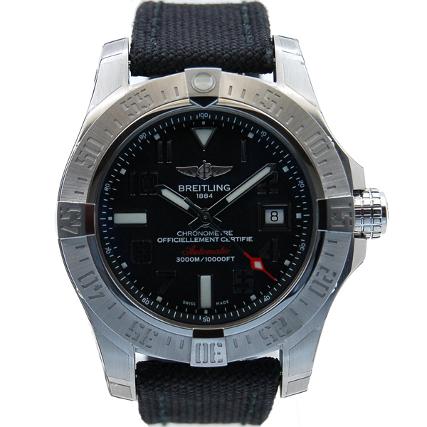 ブライトリング　BREITLING　アベンジャー2　シーウルフ　A077B31MBA　ブラック　新品