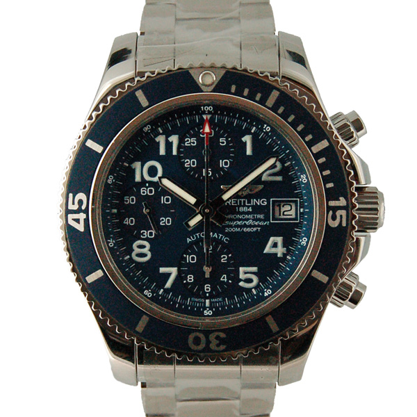 ブライトリング　BREITLING　スーパーオーシャン　クロノグラフ 42　A108C36PSS　ブルー　42mm　新品