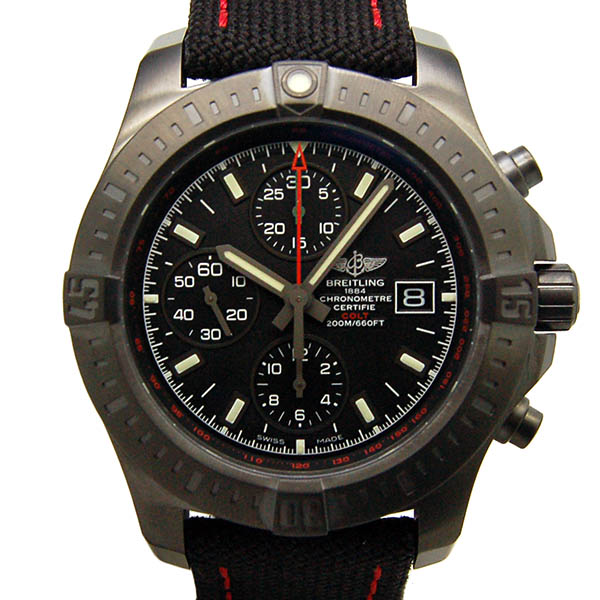 ブライトリング　BREITLING　コルト　オートマチック　クロノグラフ　ブラックスチール　M133881A/BE99　ブラック　自動巻　SS　アメリカ400本限定　44mm　新品