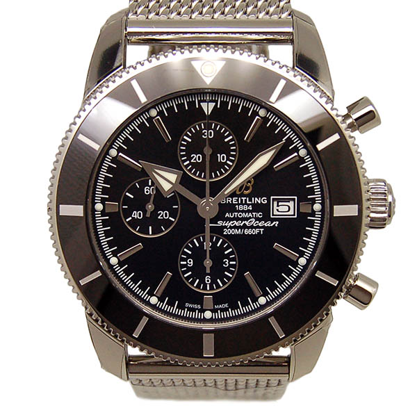ブライトリング　BREITLING　スーパーオーシャンヘリテージ2　クロノグラフ 46　A274B78OCA　46mm　ブラック　新品
