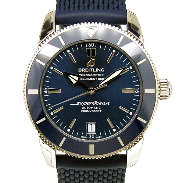 ブライトリング　BREITLING　スーパーオーシャンヘリテージ2 42　A201C-1QPR　42mm　ブルー　ラバーベルト　新品