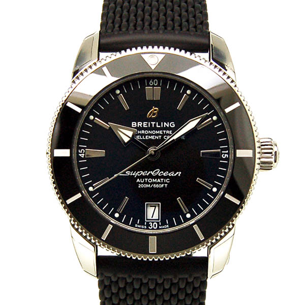 ブライトリング　BREITLING　スーパーオーシャンヘリテージ2 42　A201B-1QRC　42mm　ブラック　SS　新品