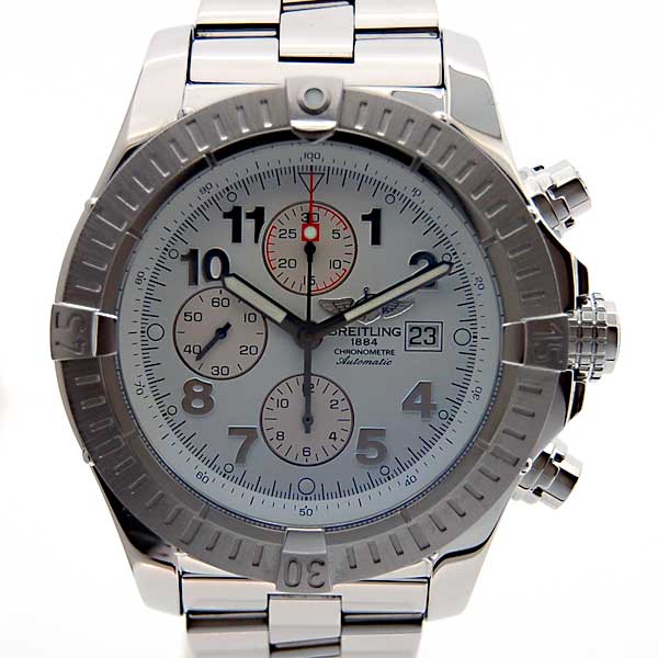 ブライトリング　BREITLING　スーパーアベンジャー　A13370　シルバー　47mm　自動巻　クロノグラフ　新品