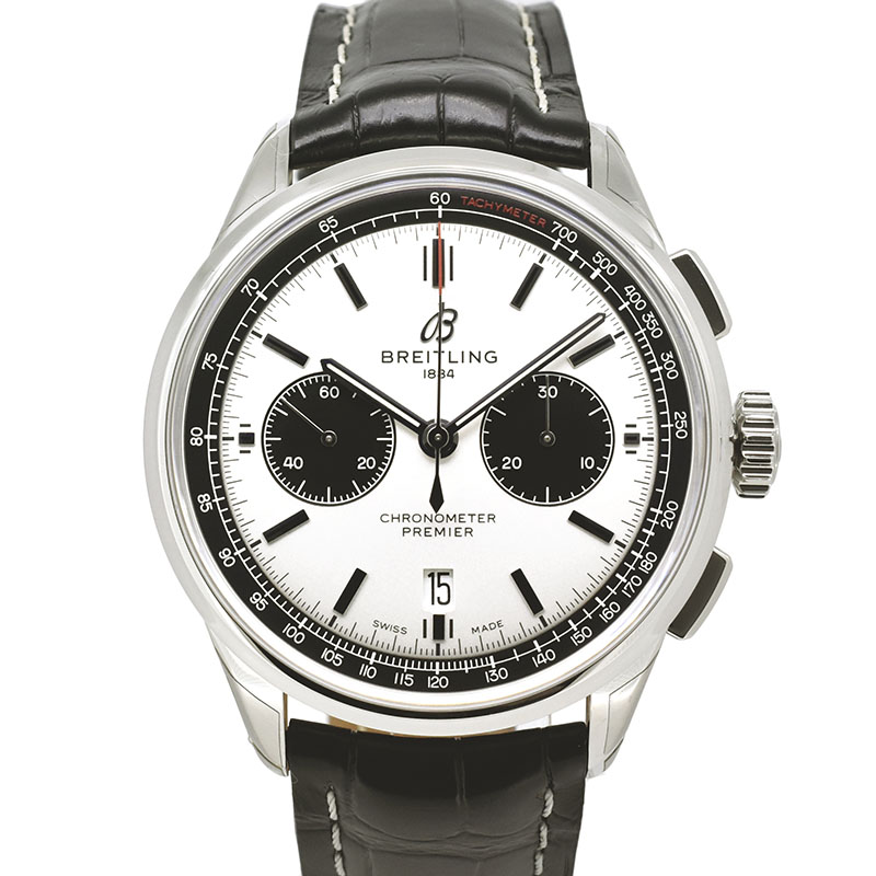 ブライトリング　BREITLING　プレミエ B01 クロノグラフ 42　A007G-1WAA　42mm　シルバー/ブラック　新品