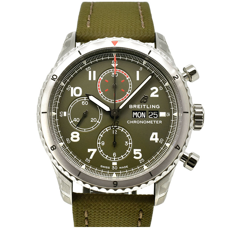 ブライトリング　BREITLING　アビエーター8 クロノグラフ 43 カーチスウォーホーク　A118L-1MAA　43mm　新品