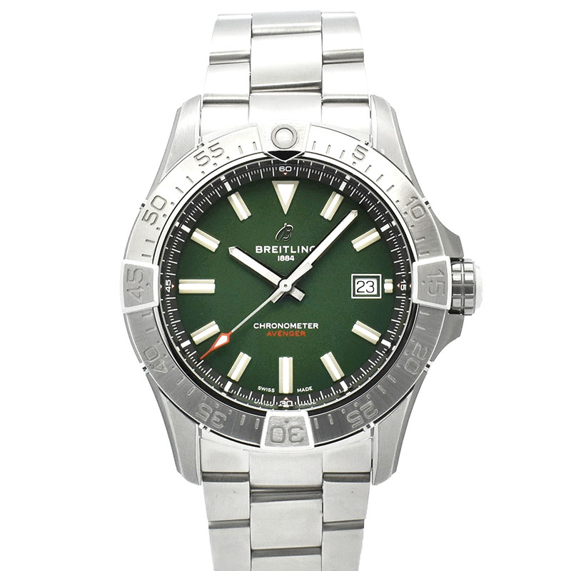ブライトリング　BREITLING　アベンジャー オートマティック 42　A17328101L1A1　42mm　グリーン　新品