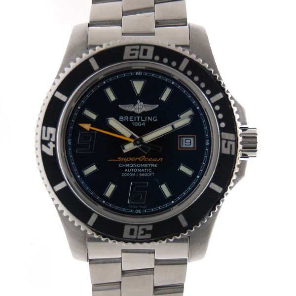 ブライトリング　BREITLING　スーパーオーシャン44　A188B78PRS　アビスイエロー　44mm　SSブレス　新品