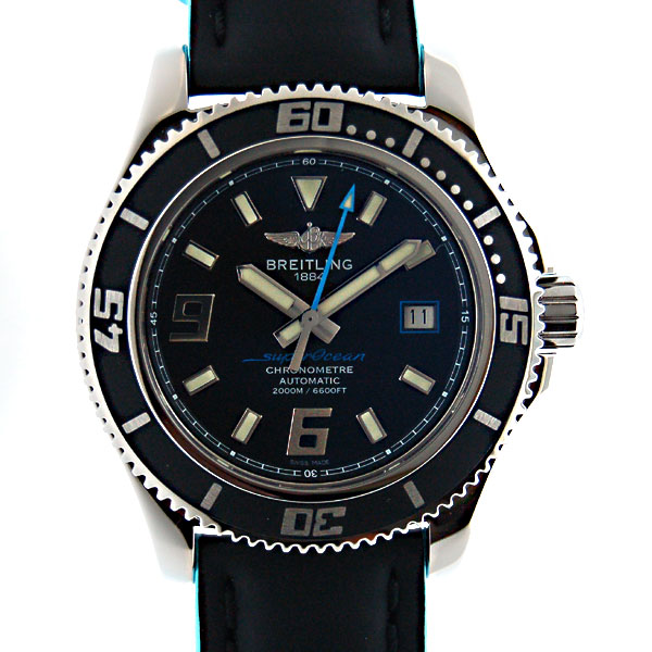 ブライトリング　BREITLING　スーパーオーシャン44　A189B79SBA　アビスブルー　44mm　ラバー　新品