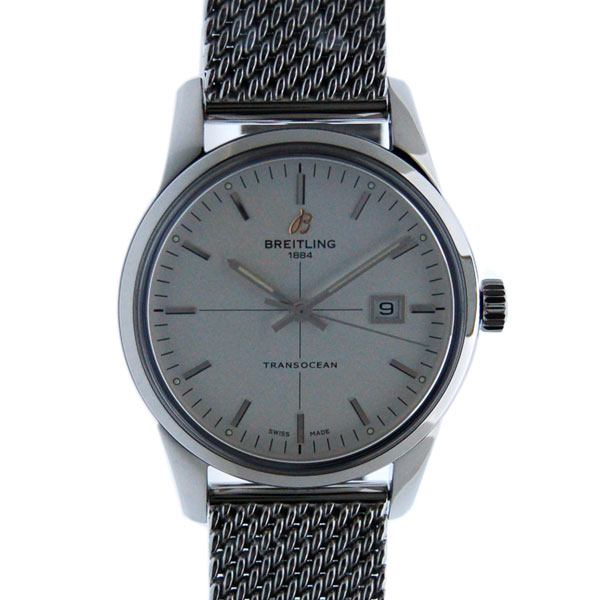 ブライトリング　BREITLING　トランスオーシャン　A036G21OCA　シルバー　SS　43mm　自動巻　新品