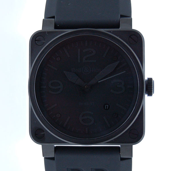 ベル＆ロス　BELL＆ROSS　BR03-92-PHANTOM　ファントム　PVD　42mm　新品