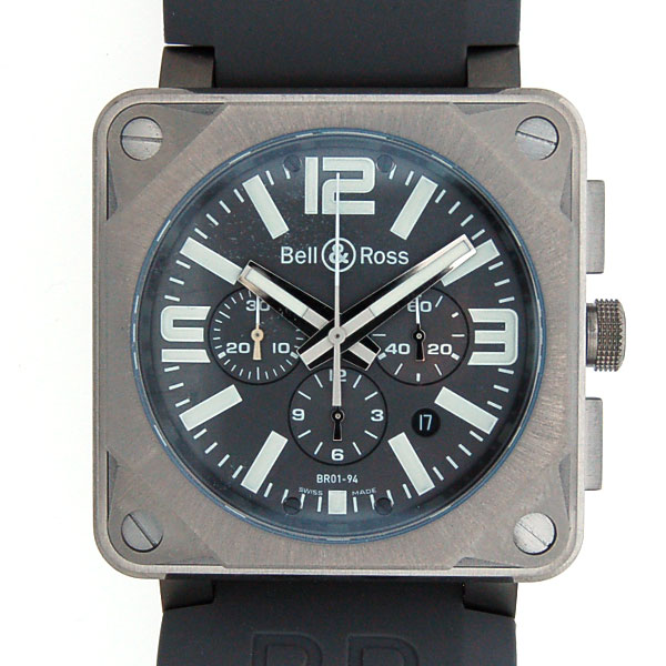 ベル＆ロス　BELL＆ROSS　BR01-94TIPRO-H　プロタイタニウム　クロノグラフ　46mm　Ti　新品