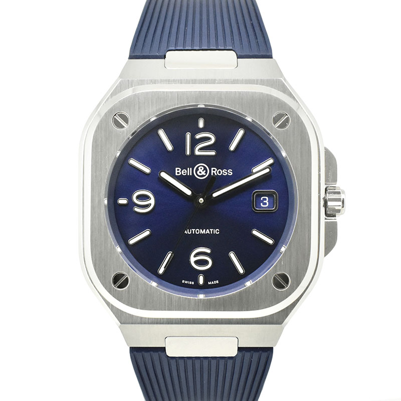 ベル＆ロス　BELL＆ROSS　インストゥルメントゥ BR 05 ブルー スティール　BR05A-BLU-ST/SRB　SS　40mm　新品